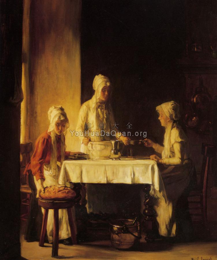 Preparing The Meal - 克洛德·约瑟夫·贝勒